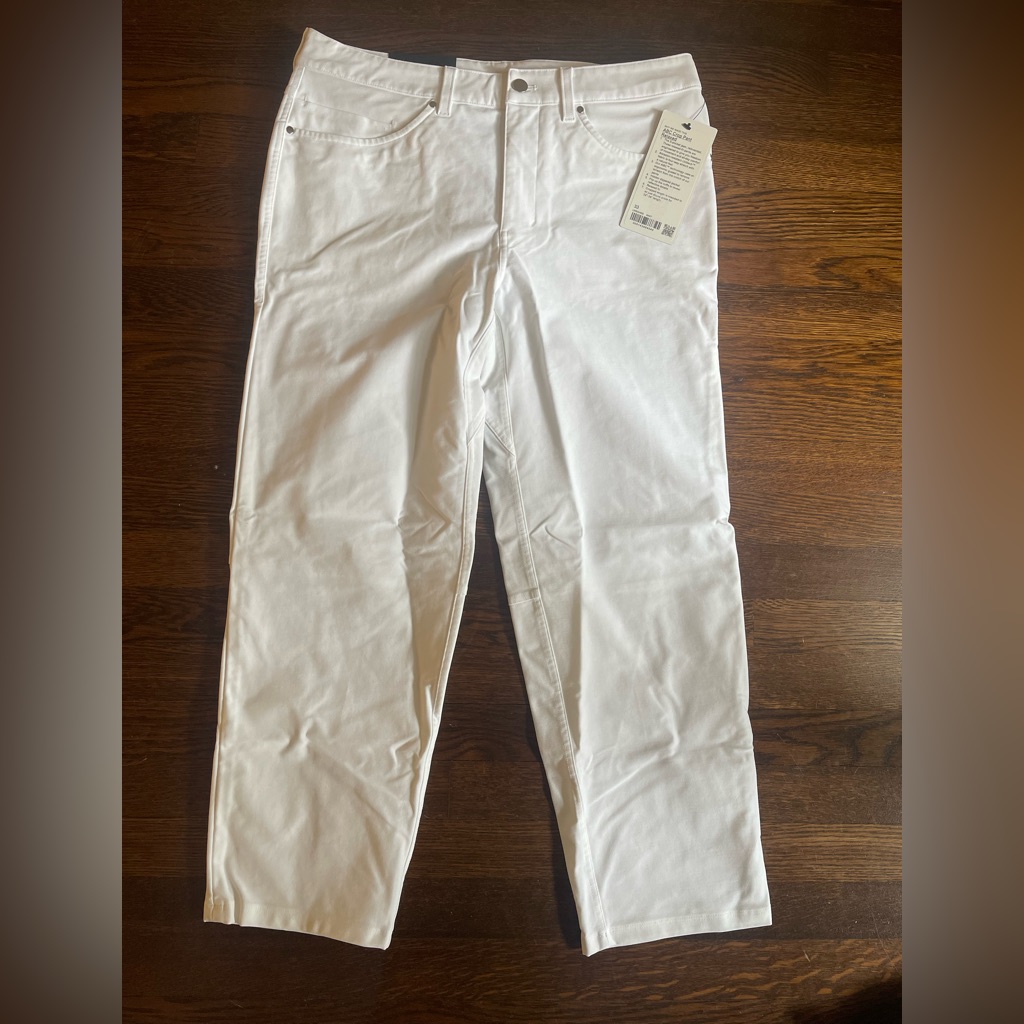 Lululemon Abc Crop Pant Relaxed Size 33/30